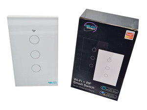 Interruptor Triple SMART WIFI Touch