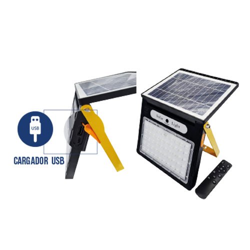 Reflector solar integrado