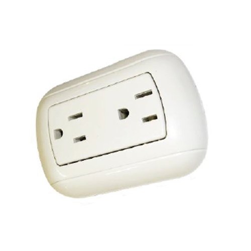 Toma doble superficial